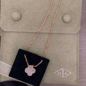 Van Cleef Vintage Alhambra Mother of Pearl Gold